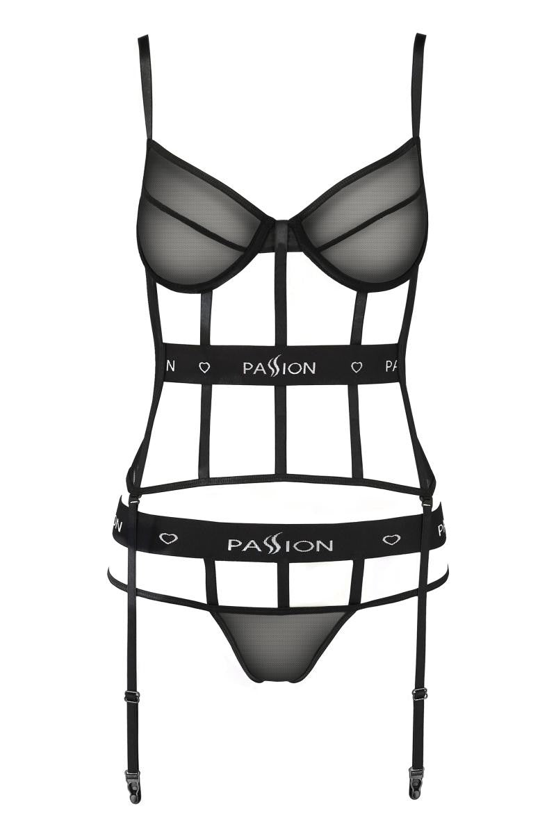 schwarzes Corset PA595627 von Passion Devil Collection schwarzes Corset PA595627 von Passion Devil Collection